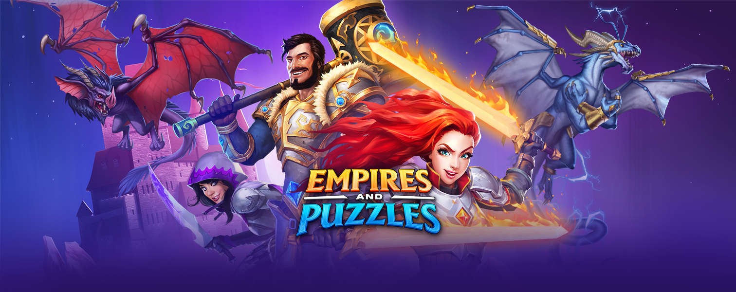 Empires & Puzzles | Small Gaint Games Hero Banner